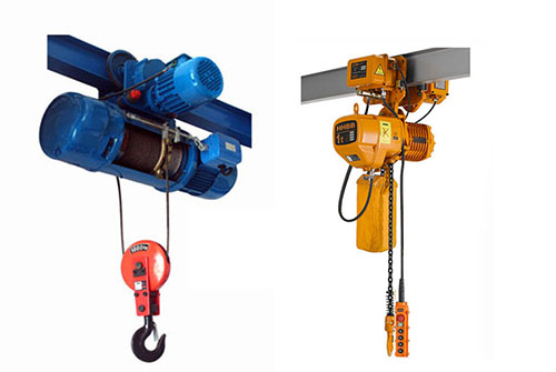 環(huán)鏈電動葫蘆與鋼絲繩電動葫蘆 環(huán)鏈電動葫蘆與鋼絲繩電動葫蘆